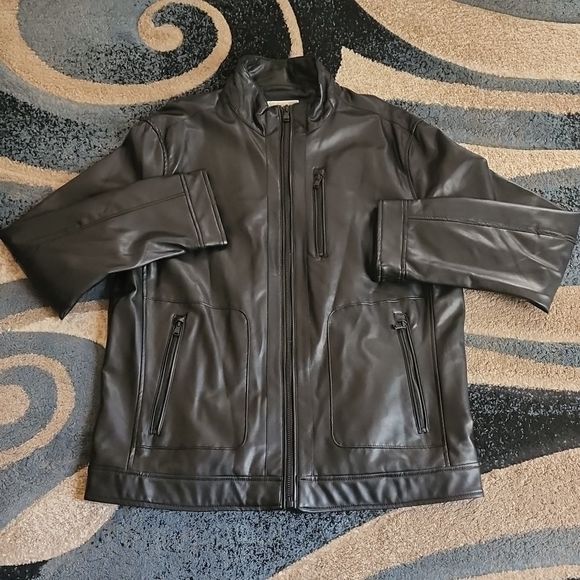 Michael Kors Jackets & Coats Mens Michael Kors Tall Faux Leather